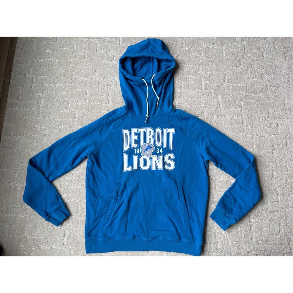 Nike Detroit Lions Hoodie Pullover Sweatshirt NFL Football
